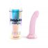 Dildolls Starlight - dildo étoilé avec socle (rose)