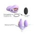 Love to Love Wonderlover - vibromasseur point G avec stimulateur clitoridien (mauve)