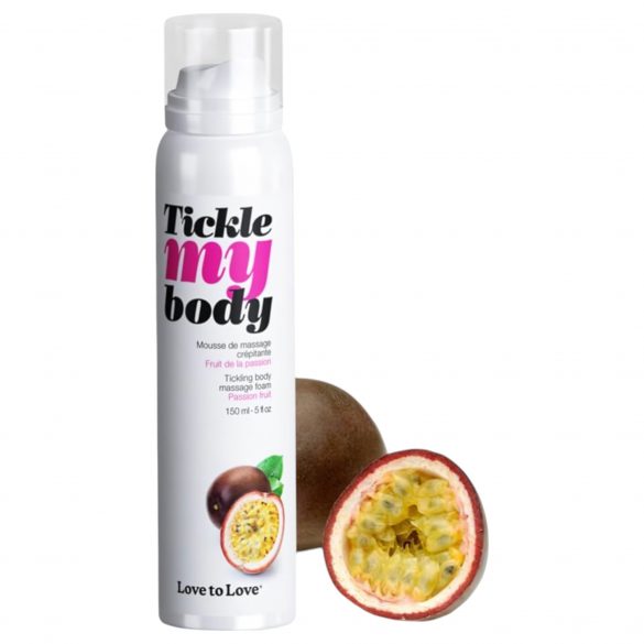 Tickle my body - masážní pěna - marakuja (150 ml)