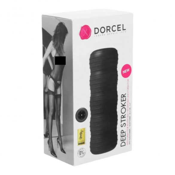 Dorcel Deep Stroker - pánský masturbátor (černý)