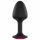 Dorcel Geisha Plug Ruby XL - růžové anální dildo s kamínky (černé)