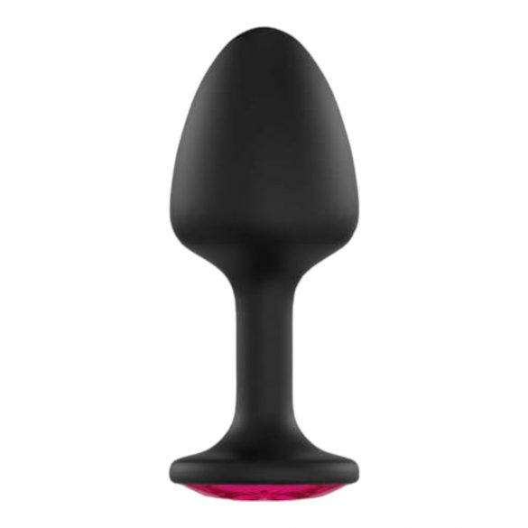 Dorcel Plug Geisha Ruby XL - perle rose (noir)