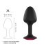 Dorcel Plug Geisha Ruby XL - perle rose (noir)