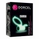 Dorcel - anneau vibrant phosphorescent (blanc)