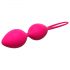 Boules Divines - Boules de Geisha Vibrantes sans fil, Rechargeables (Rose)