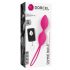 Boules Divines - Boules de Geisha Vibrantes sans fil, Rechargeables (Rose)