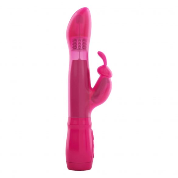 Dorcel Furious Rabbit - vibrátor s rohem (růžový)