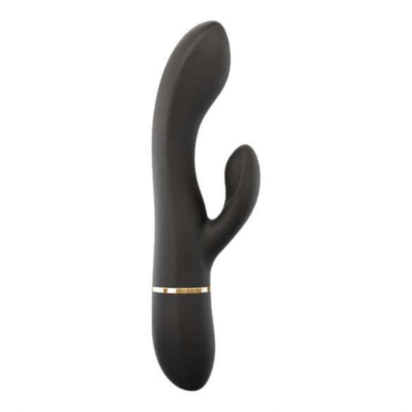 Dorcel Glam Rabbit - dobíjecí vibrátor s hůlkou (černý)