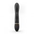 Dorcel Glam Rabbit - vibromasseur rechargeable avec stimulateur clitoridien (noir)