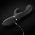 Dorcel Glam Rabbit - vibromasseur rechargeable avec stimulateur clitoridien (noir)