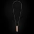 Dorcel - collier avec vibromasseur étanche, rechargeable (or rose)