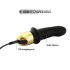 Dorcel Mini Amant 2.0 - vibromasseur point G (noir-or)