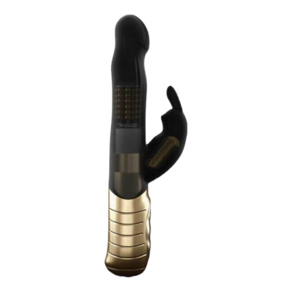 Dorcel Baby Rabbit 2.0 - oplaadbare, klitorisstimulerende vibrator (zwart-goud)