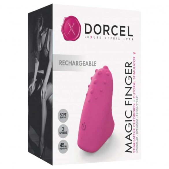 Dorcel Doigt Magique - vibromasseur rechargeable (rose)