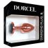 Dorcel Diamond Plug S - hliníkové anální dildo - malé (rosegold)