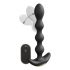 Dorcel Flexi Boules - vibromasseur anal rechargeable sans fil (noir)