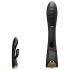 Dorcel Flexi Rabbit - vibromasseur chauffant avec stimulateur clitoridien (noir)