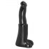 AnimHole Bull - dildo s býčím penisem - 25 cm (černé)