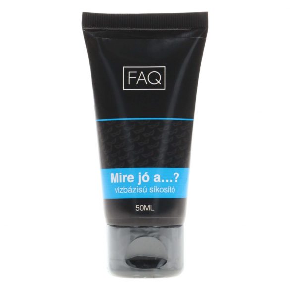 FAQ - À quoi sert…? lubrifiant à base d'eau (50 ml)