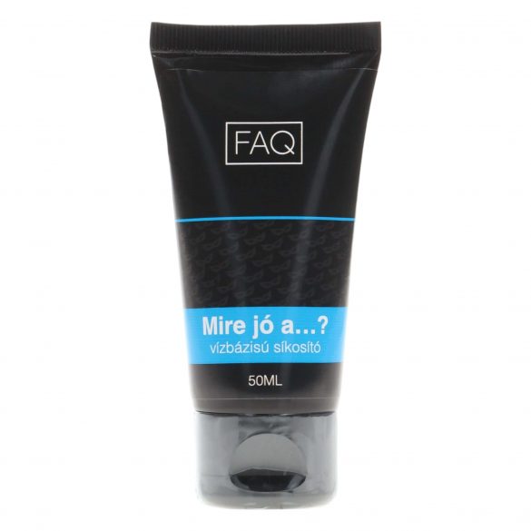 FAQ - Co je...? lubrikant na vodní bázi (50 ml)