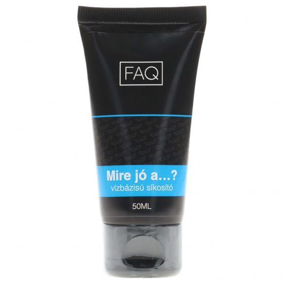 FAQ - Co je...? lubrikant na vodní bázi (50 ml)