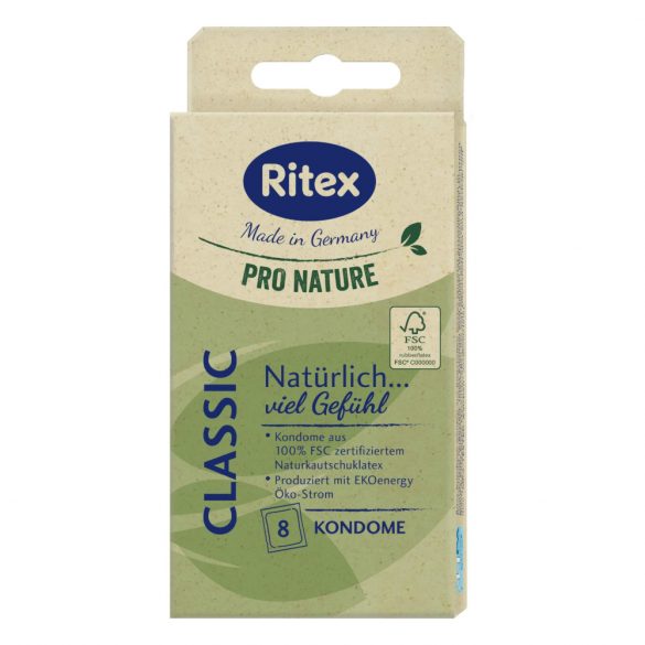 RITEX Pro Nature Classic - préservatifs (8 pcs)