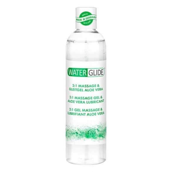 Waterglide 2en1 - gel à base d'eau à l'aloe vera (300ml)