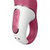 Satisfyer Petting Hippo - oplaadbare, waterdichte vibrator (magenta)