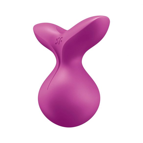 Satisfyer Viva la Vulva 3 - Rechargeable, Waterproof Clitoral Vibrator (Purple) 