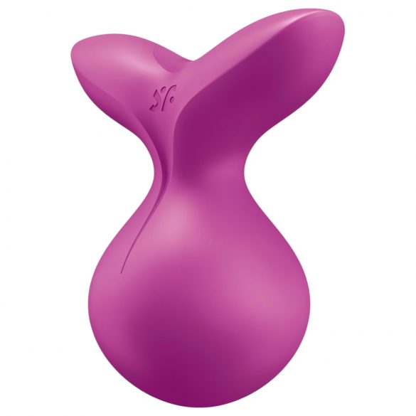 Satisfyer Viva la Vulva 3 - akumulátorový, vodotěsný vibrátor na klitoris (fialový)