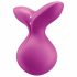 Satisfyer Viva la Vulva 3 - bezdrátový, vodotěsný vibrátor na klitoris (viola)