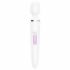 Satisfyer Wand-er Woman - nabíjecí, vodotěsný masážní vibrátor (bílý)