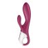 Satisfyer Heated Affair - vibromasseur rouge chauffant avec bras pour le clitoris