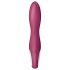 Satisfyer Heated Affair - vyhřívací, vibrátor s dráždidlem na klitoris (červený)