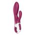 Satisfyer Heated Affair - vibromasseur rouge chauffant avec bras pour le clitoris