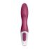 Satisfyer Heated Affair - vibromasseur rouge chauffant avec bras pour le clitoris