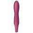 Satisfyer Big Heat - nabíjecí, ohřívající vibrátor na bod G (červený)