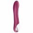 Satisfyer Big Heat - nabíjecí, ohřívající vibrátor na bod G (červený)