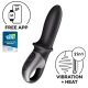 Satisfyer Passion Chaud - vibromasseur anal chauffant intelligent (noir)