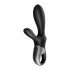 Satisfyer Heat Climax+ - vibromasseur anal chauffant intelligent avec bras (noir)