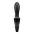 Satisfyer Heat Climax+ - vibromasseur anal chauffant intelligent avec bras (noir)