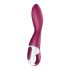 Satisfyer Heated Thrill - inteligentní, nabíjecí, ohřívající vibrátor (červený)