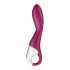 Satisfyer Heated Thrill - inteligentní, nabíjecí, ohřívající vibrátor (červený)