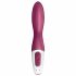 Satisfyer Heated Thrill - inteligentní, nabíjecí, ohřívající vibrátor (červený)