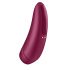 Satisfyer Curvy 1+ - nabíjecí, vodotěsný smart vibrátor na stimulaci klitorisu (červená růže)