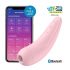 Satisfyer Curvy 2+ - slimme luchtdruk clitoris vibrator (roze)