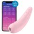 Satisfyer Curvy 2+ - stimulateur clitoridien à vagues d'air intelligent (rose)