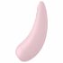 Satisfyer Curvy 2+ - stimulateur clitoridien à vagues d'air intelligent (rose)