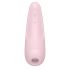 Satisfyer Curvy 2+ - slimme luchtdruk clitoris vibrator (roze)