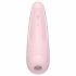 Satisfyer Curvy 2+ - stimulateur clitoridien à vagues d'air intelligent (rose)